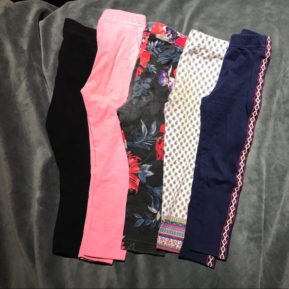Toddler leggings bundle (size 2T)